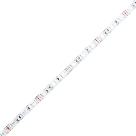 Cadre de lit avec LED sans matelas sonoma gris 150x200 cm