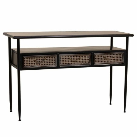 Zijtafel met lades Alexandra House Living Bruin 42 x 80 x 122 cm