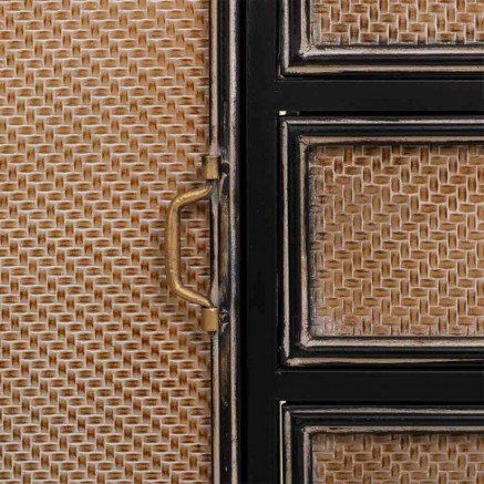Aparador Alexandra House Living Marrón Metal 41 x 80 x 120 cm 2