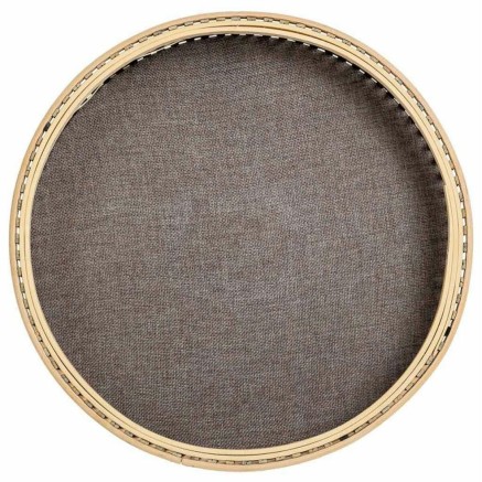 Juego de 3 mesas Alexandra House Living Negro Madera Bambú 2