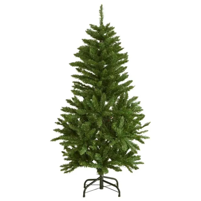 Sapin de Noël artificiel articulé 150 LED et boules 150 cm