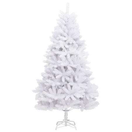 Sapin de Noël artificiel avec 300 LED Blanc 300 cm PVC et métal