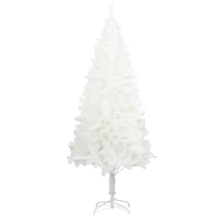 Arbre de Noël artificiel aiguilles réalistes blanc 120 cm 2