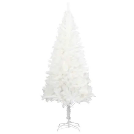 Arbre de Noël artificiel aiguilles réalistes blanc 240 cm 2