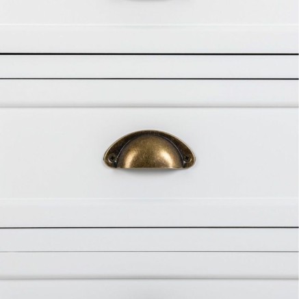 Cajonera Alexandra House Living Natural Madera Metal 95 x 40 x 50 cm 2