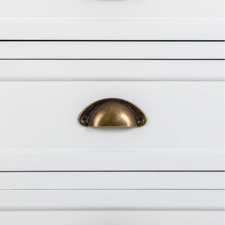 Chest of drawers Alexandra House Living Natural Wood Metal 95 x 40 x 5