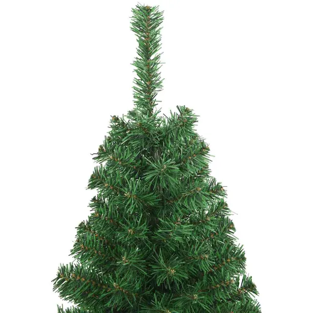 Arbre de Noël artificiel avec branches épaisses vert 150 cm PVC