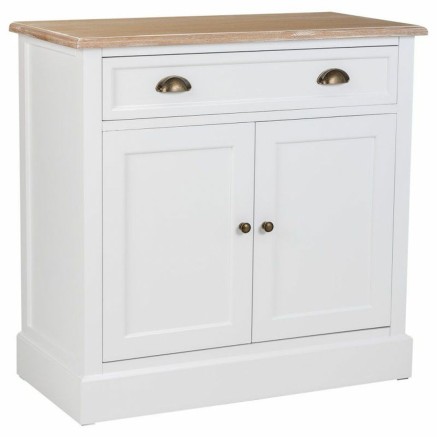 Recibidor con Cajones Alexandra House Living Blanco Marrón 39 x 80 x
