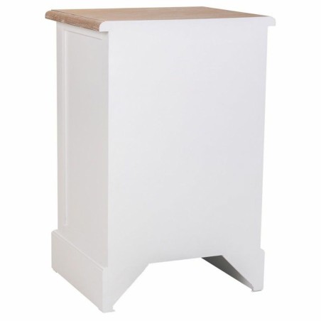 Nachttisch Alexandra House Living Weiß Braun 35 x 63 x 41 cm