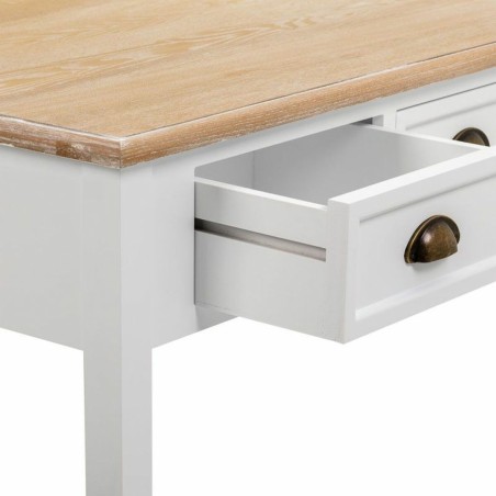Tavolino da Caffè Alexandra House Living Bianco Marrone 80 x 50 x 80