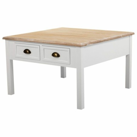 Tavolino da Caffè Alexandra House Living Bianco Marrone 80 x 50 x 80