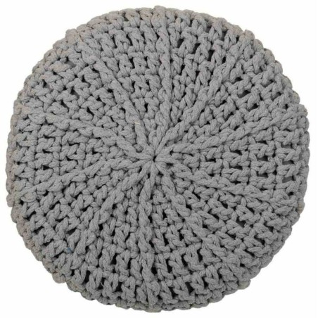 Stool Alexandra House Living Grey Bamboo Pinewood Sponge MDF Wood 32 x
