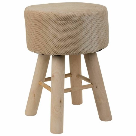 Hocker Alexandra House Living Braun Bambus Kiefer Schwamm Holz MDF 32