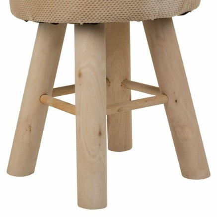Kruk Alexandra House Living Bruin Bamboe Pijnboom Spons Hout MDF 32 x 2