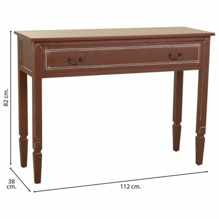 Zijtafel met lades Alexandra House Living Bruin Natuurlijk 38 x 82 x 1