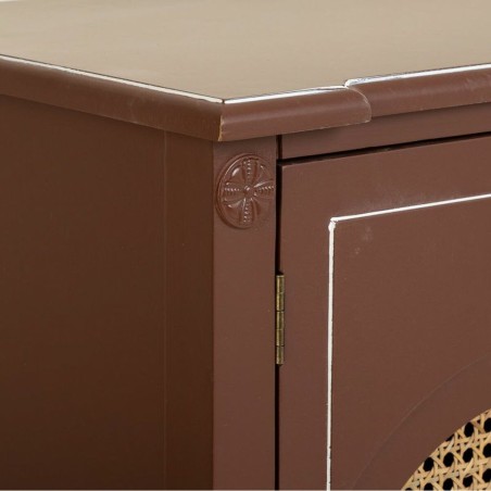 Meuble d'Entrée Alexandra House Living Marron Naturel 38 x 90 x 80 cm