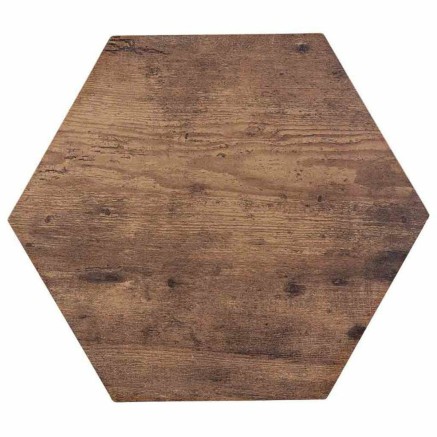 Satz mit 2 Tischen Alexandra House Living Braun Schwarz Eisen Holz MDF 2