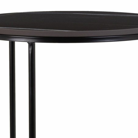 Set van 2 tafels Alexandra House Living Zwart Ijzer Hout MDF 39 x 57 x
