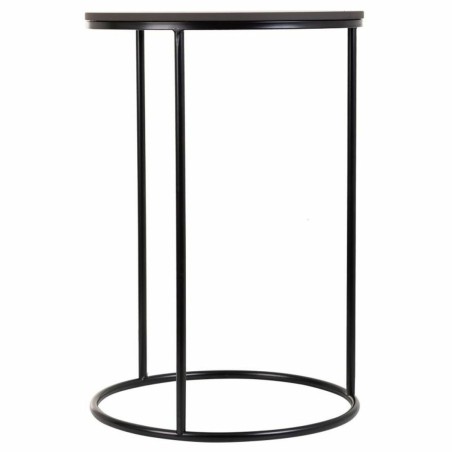Jeu de 2 tables Alexandra House Living Noir Fer Bois MDF 39 x 57 x 39