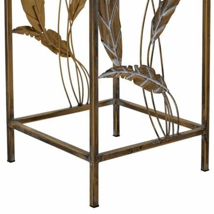 Table d'angle Alexandra House Living Or 28 x 69 x 28 cm 2