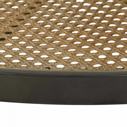 Centre Table Alexandra House Living Brown Glass Iron 91 x 41 x 91 cm 2
