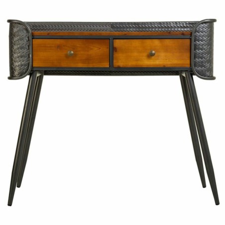 Hall Table with Drawers Alexandra House Living Brown 35 x 81 x 90 cm