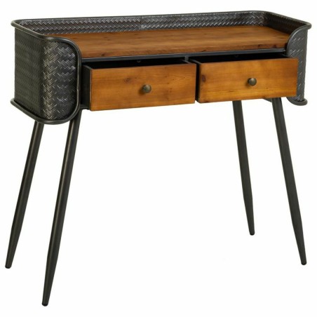 Hall Table with Drawers Alexandra House Living Brown 35 x 81 x 90 cm