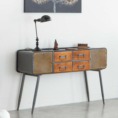 Dientafel Alexandra House Living Bruin Ijzer 38 x 79 x 120 cm