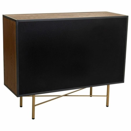 Sideboard Alexandra House Living Brown Metal Glass Fir wood MDF Wood 3