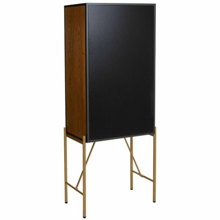 Kast Alexandra House Living Bruin Glas Sparrenhout Hout MDF 35 x 155 x
