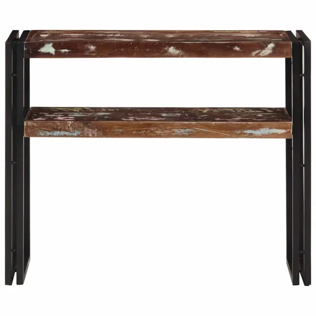 Table console 90x30x75 cm Bois de récupération massif