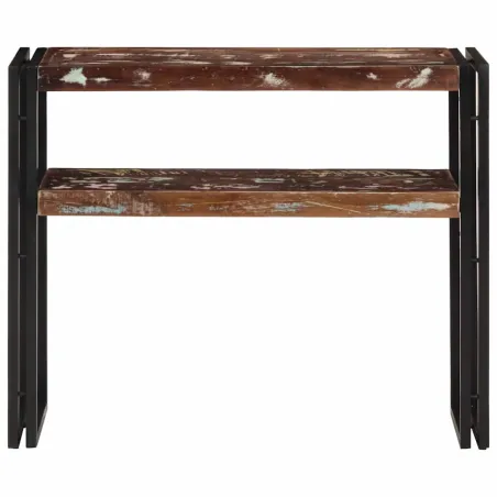 Table console 90x30x75 cm Bois de récupération massif