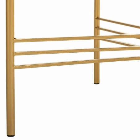 Hoofdtafel Alexandra House Living Wit Metaal Sparrenhout Hout MDF 80 x