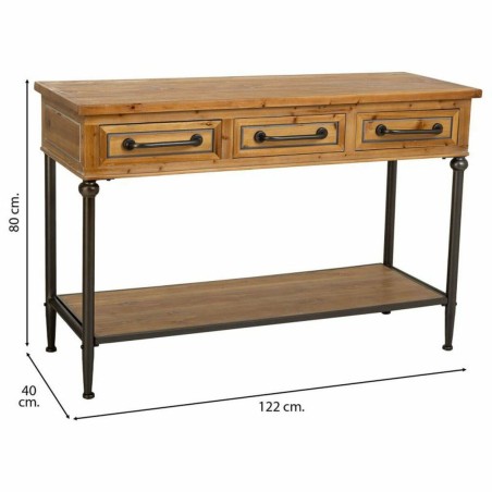 Ingresso con Cassetti Alexandra House Living Marrone 40 x 80 x 122 cm