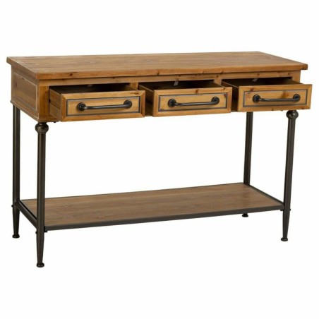 Konsolentisch mit Schubladen Alexandra House Living Braun 40 x 80 x 12