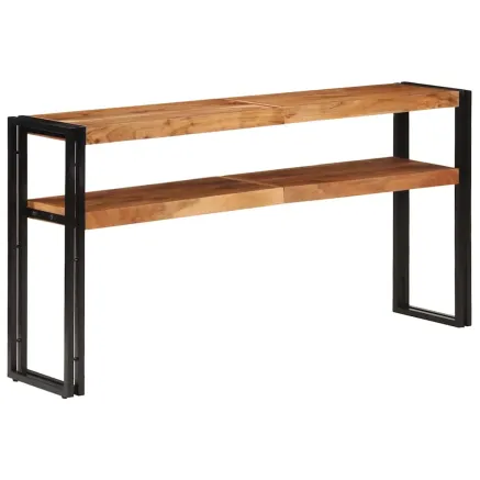 Table console 150x30x75 cm Bois d'acacia solide