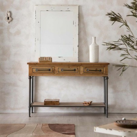 Ingresso con Cassetti Alexandra House Living Marrone 40 x 80 x 122 cm