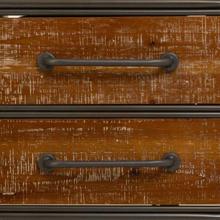 Mesa de Centro Alexandra House Living Marrón 64 x 46 x 120 cm