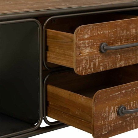 Tavolino da Caffè Alexandra House Living Marrone 64 x 46 x 120 cm
