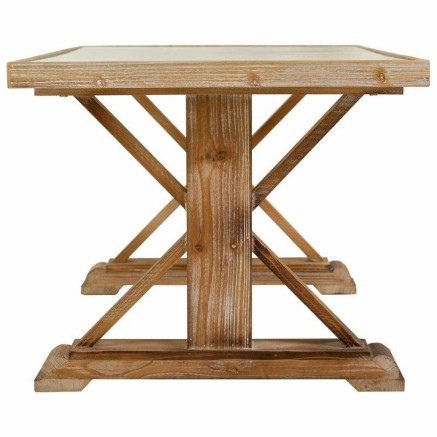Tisch Alexandra House Living Braun 60 x 50 x 120 cm