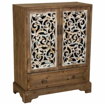 Armadio Alexandra House Living Marrone Legno di abete Legno MDF 38 x 1