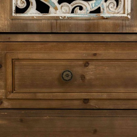 Kast Alexandra House Living Bruin Sparrenhout Hout MDF 38 x 102 x 83 c