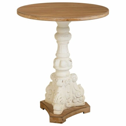 Table Basse Alexandra House Living Blanc Bois d'épicéa Bois MDF 66 x