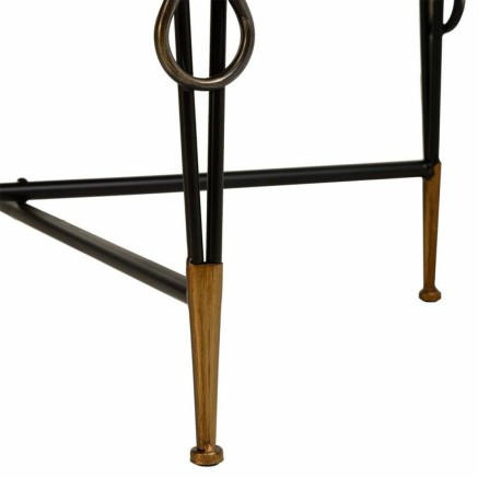 Table Basse Alexandra House Living Marron Métal Bois d'épicéa Bois 2
