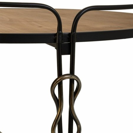 Tavolino da Caffè Alexandra House Living Marrone Metallo Legno di abe