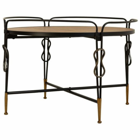 Hoofdtafel Alexandra House Living Bruin Metaal Sparrenhout Hout MDF 78
