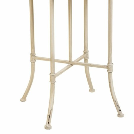 Table Basse Alexandra House Living Blanc Métal Bois d'épicéa Bois M