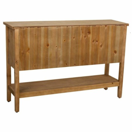 Zijtafel met 2 lades Alexandra House Living Bruin 35 x 81 x 122 cm