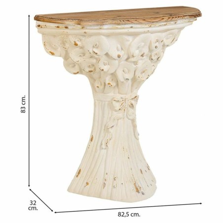 Ingresso Alexandra House Living Bianco 32 x 83 x 82 cm