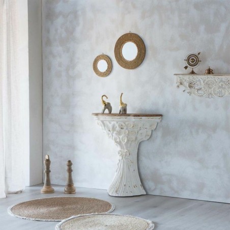 Ingresso Alexandra House Living Bianco 32 x 83 x 82 cm